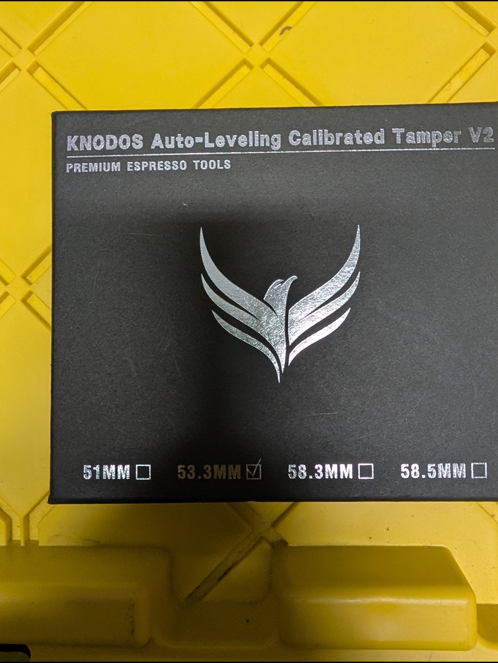 Auto-Leveling Calibrated Tamper V2 - Black (53.3MM)